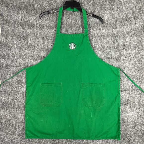 STARBUCKS APRON ADULTS BARISTA COFFEE CAPPUCHINO LATTE - Picture 1 of 8